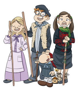 Argitxoren irudi bat koloretan