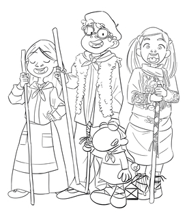 Argitxoren irudi bat txuri-beltzean