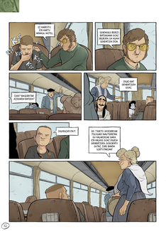 komikiaren barruko orrialde batzuk