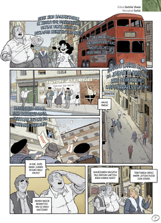 komikiaren barruko orrialde batzuk