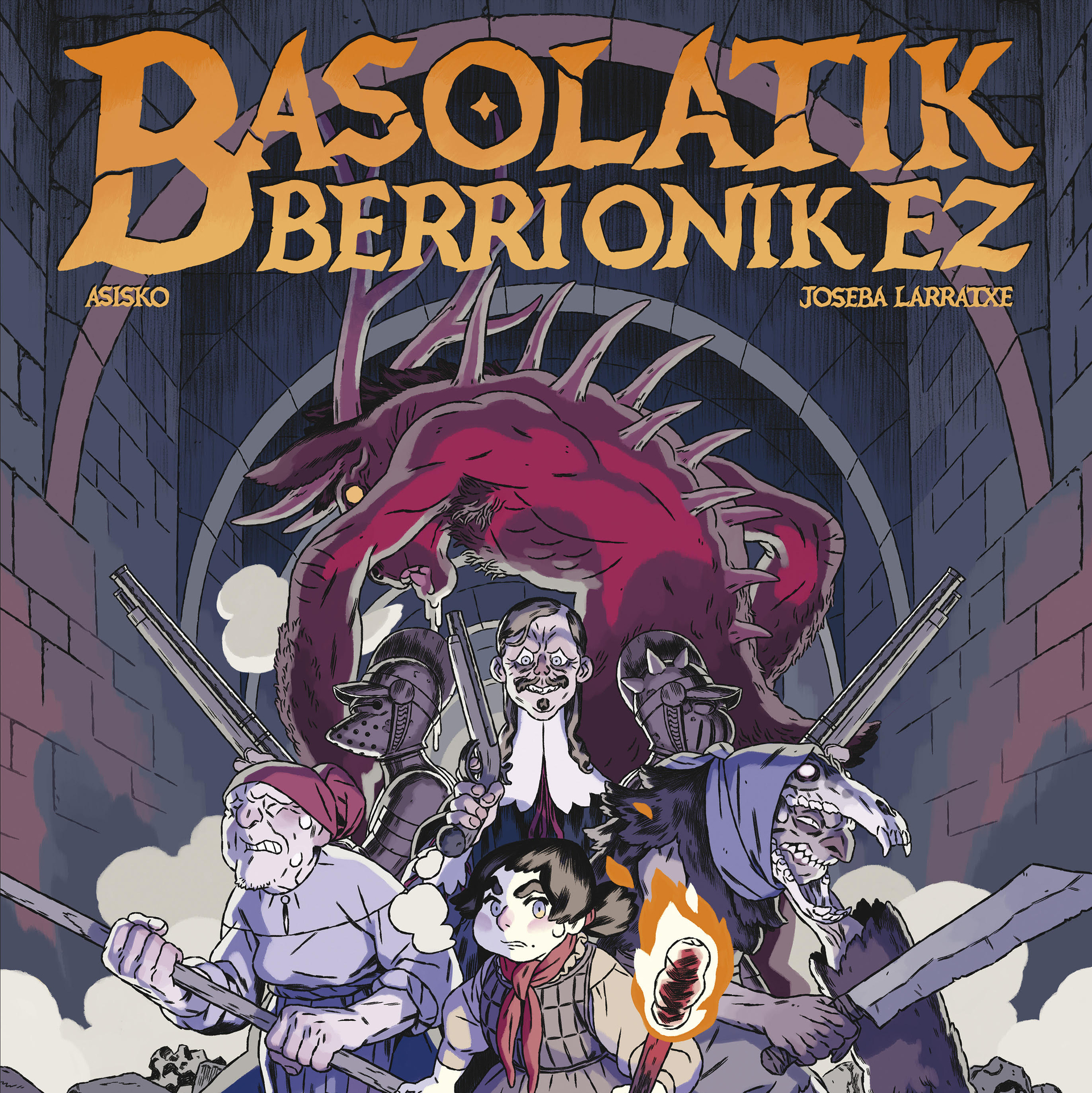 Basolatik berri onik ez komikiaren azala