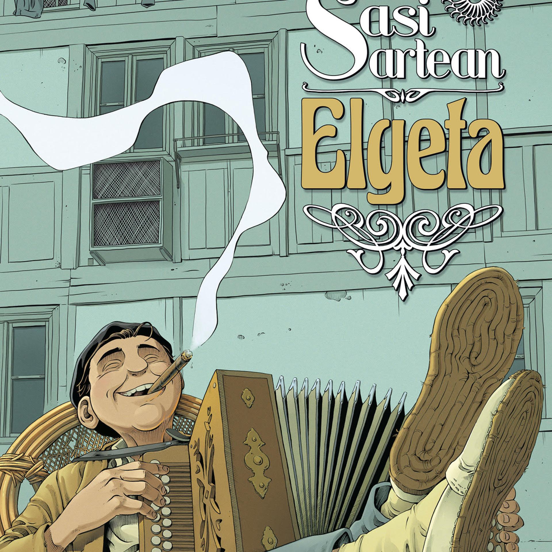 Sasi artean Elgeta komikiaren azala