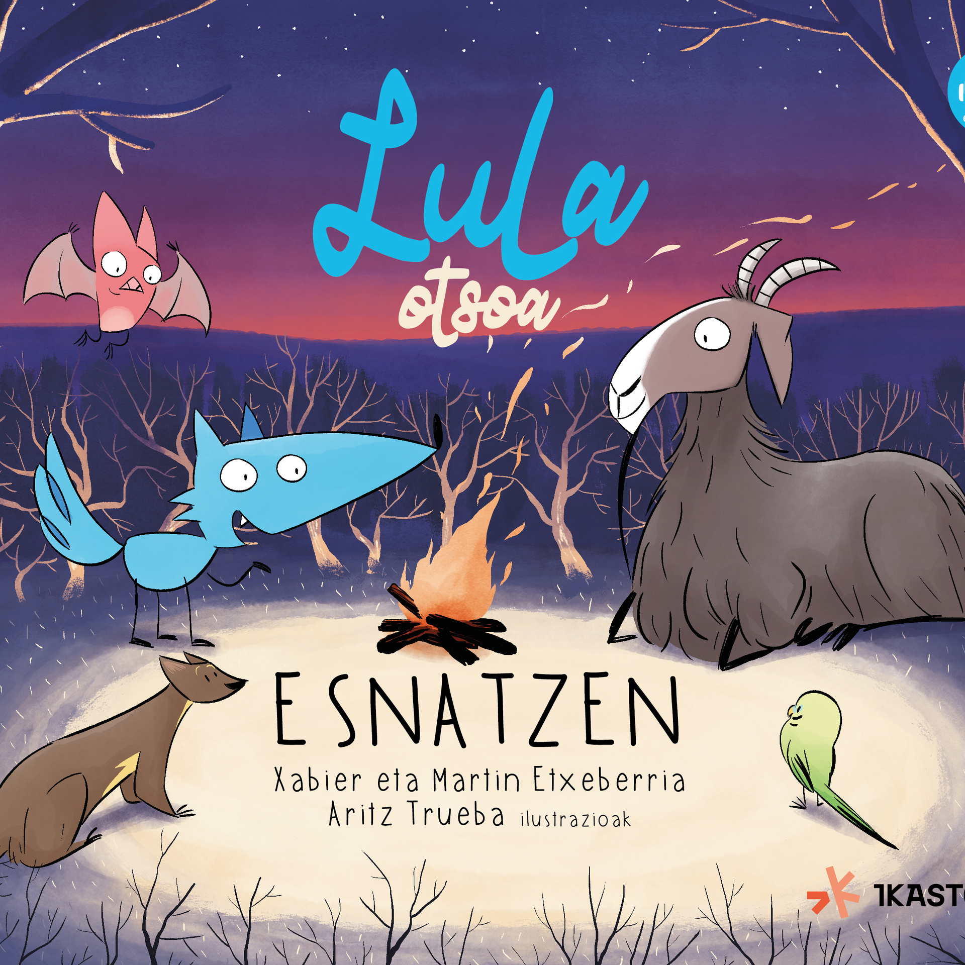 Lula otsoa, Esnatzen liburuaren azala