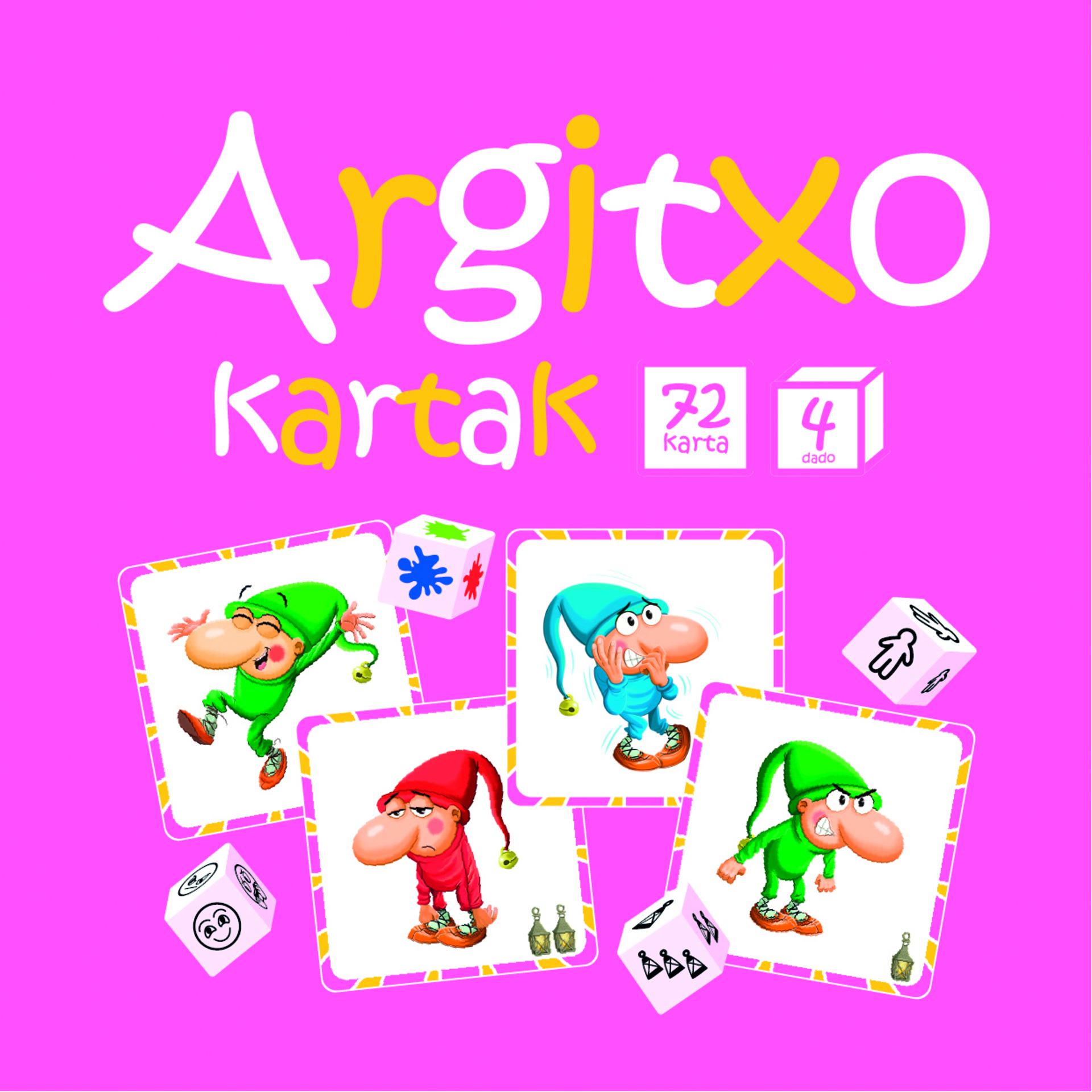 Argitxo kartak jolasaren azala