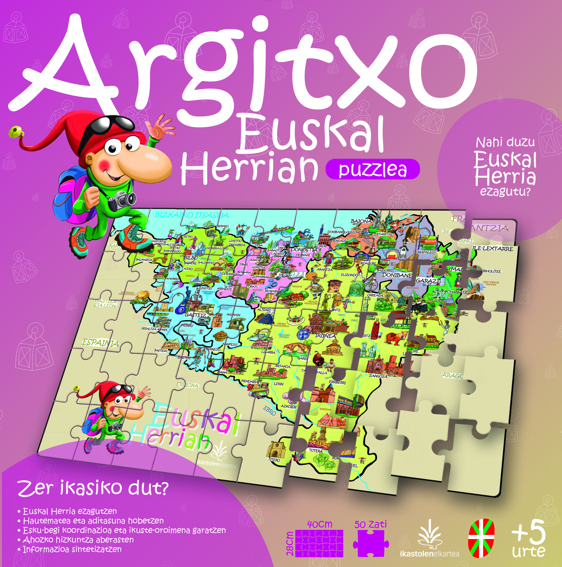 Argitxo Euskal Herrian jolasaren azala