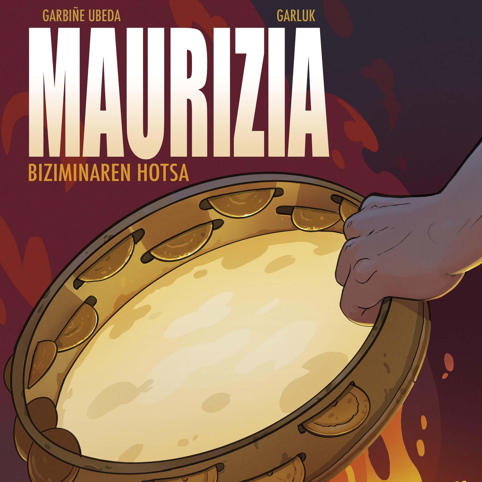 Maurizia komikiaren azala